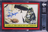 Larry Holt & Billy Horrigan Signed 2016 Star Wars Celebration #3 Card BAS Slab