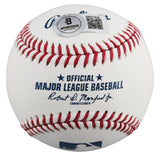 Rangers Nolan Ryan "HOF 99" Authentic Signed Robert Manfred Oml Baseball BAS