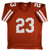 Texas Jahdae Barron Authentic Signed Burnt Orange Pro Style Jersey BAS Witnessed