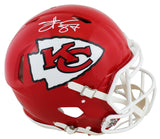 Chiefs Travis Kelce Signed Full Size Speed Proline Helmet W/ Case BAS Witnessed