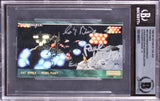 Star Wars (3) Huston, Bailey +1 Signed 1996 ROTJ WV #84 Card Auto 10! BAS Slab