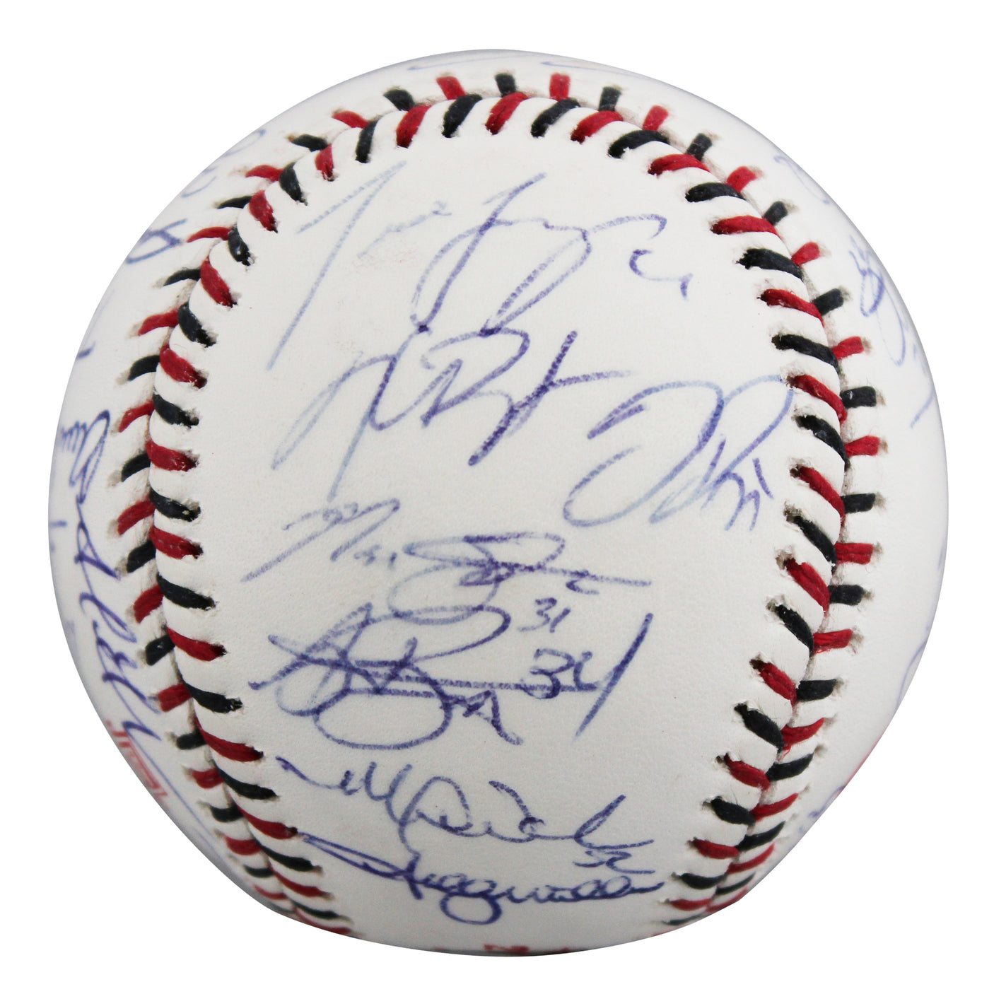 2015 NL ASG (26) Bryant, deGrom, Kershaw, Scherzer Signed Baseball BAS #AE13965