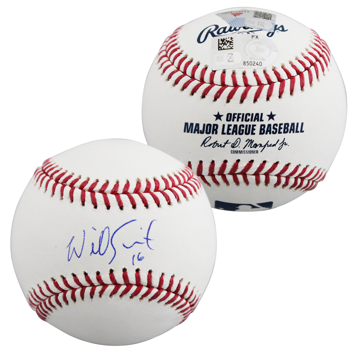 Dodgers Will Smith Authentic Signed Manfred OML Baseball Autographed Fanatics