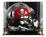 Buccaneers John Lynch Signed Full Size Speed Rep Helmet W/ Case BAS Witnessed