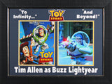 Tim Allen Toy Story Authentic Signed 8x10 Framed Photo PSA/DNA #AI55300