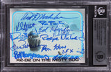 Star Wars (12) Archer, Hargreaves +10 Signed 1980 SW ESB #245 Card BAS Slabbed