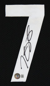 Kevin Durant Authentic Signed Black Pro Style Jersey Autographed BAS Witnessed