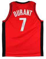 Kevin Durant Authentic Signed Red Pro Style Jersey Autographed BAS Witnessed