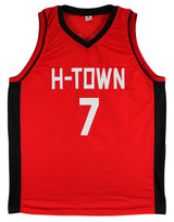Kevin Durant Authentic Signed Red Pro Style Jersey Autographed BAS Witnessed