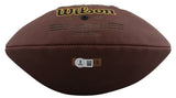Bengals Tee Higgins Signed Wilson Super Grip Football BAS Witnessed #2W419859