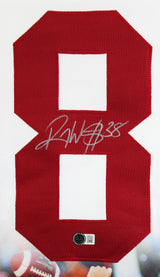 Oklahoma Roy Williams Signed White Superman Pro Style Jersey BAS Witnessed