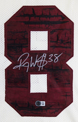Oklahoma Roy Williams Signed White Bring The Wood Pro Style Jersey BAS Witnessed
