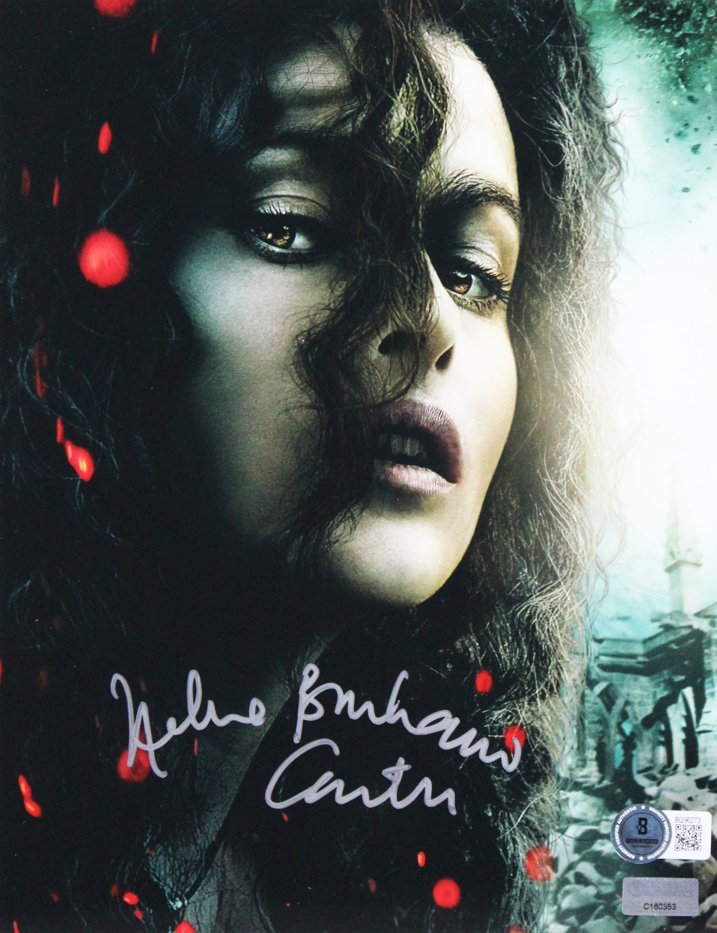 Helena Bonham Carter Harry Potter Authentic Signed 8x10 Framed Photo BAS