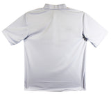 Oklahoma Barry Switzer "King of Norman" Signed White Polo Shirt BAS Witnessed
