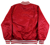 Oklahoma Barry Switzer Signed Maroon Russell Athletic Jacket BAS Witnessed