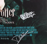 Harry Potter (9) Watson, Radcliffe, Grint +6 Signed & Framed 27x40 Poster PSA