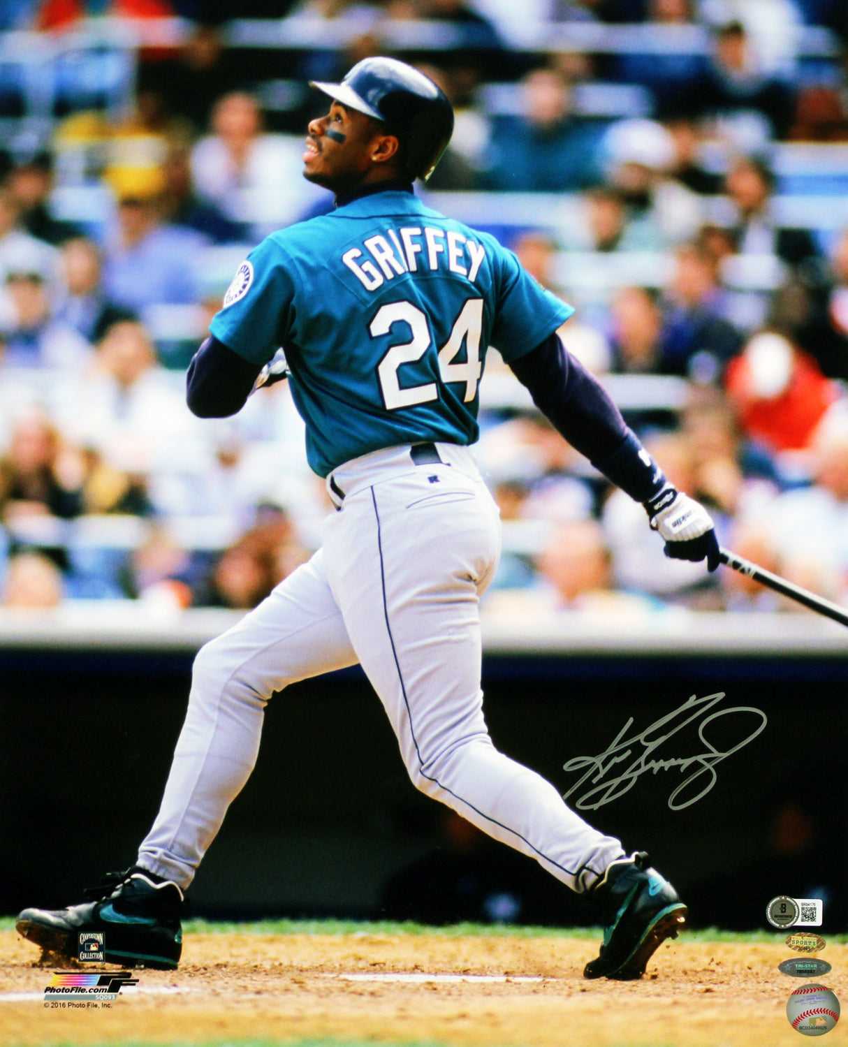 Mariners Ken Griffey Jr. Authentic Signed 16x20 Photo Autographed BAS #BR84176