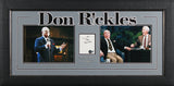 Don Rickles Comedian & Actor Authentic Signed 3x5 Index Card Framed Display BAS