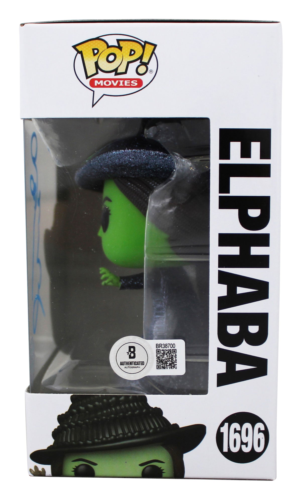 Idina Menzel Wicked Authentic Signed Elphaba #1696 Funko Pop Vinyl Figure BAS