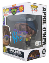 Ayo Edebiri TMNT Signed April O'Neil #1392 Funko Pop Vinyl Figure BAS #BR40961
