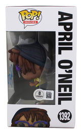 Ayo Edebiri TMNT Signed April O'Neil #1392 Funko Pop Vinyl Figure BAS #BR40961