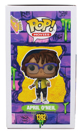 Ayo Edebiri TMNT Signed April O'Neil #1392 Funko Pop Vinyl Figure BAS #BR40961