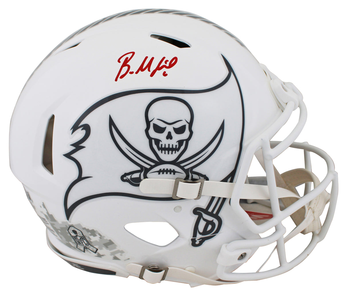 Buccaneers Baker Mayfield Signed STS III F/S Speed Proline Helmet W/ Case BAS W