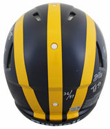 2023 Michigan (20) Harbaugh, McCarthy Signed F/S Speed Proline Helmet Fanatics