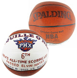 Shaquille O'Neal Game Used Basketball Reaching 6th On NBA Career Scoring List