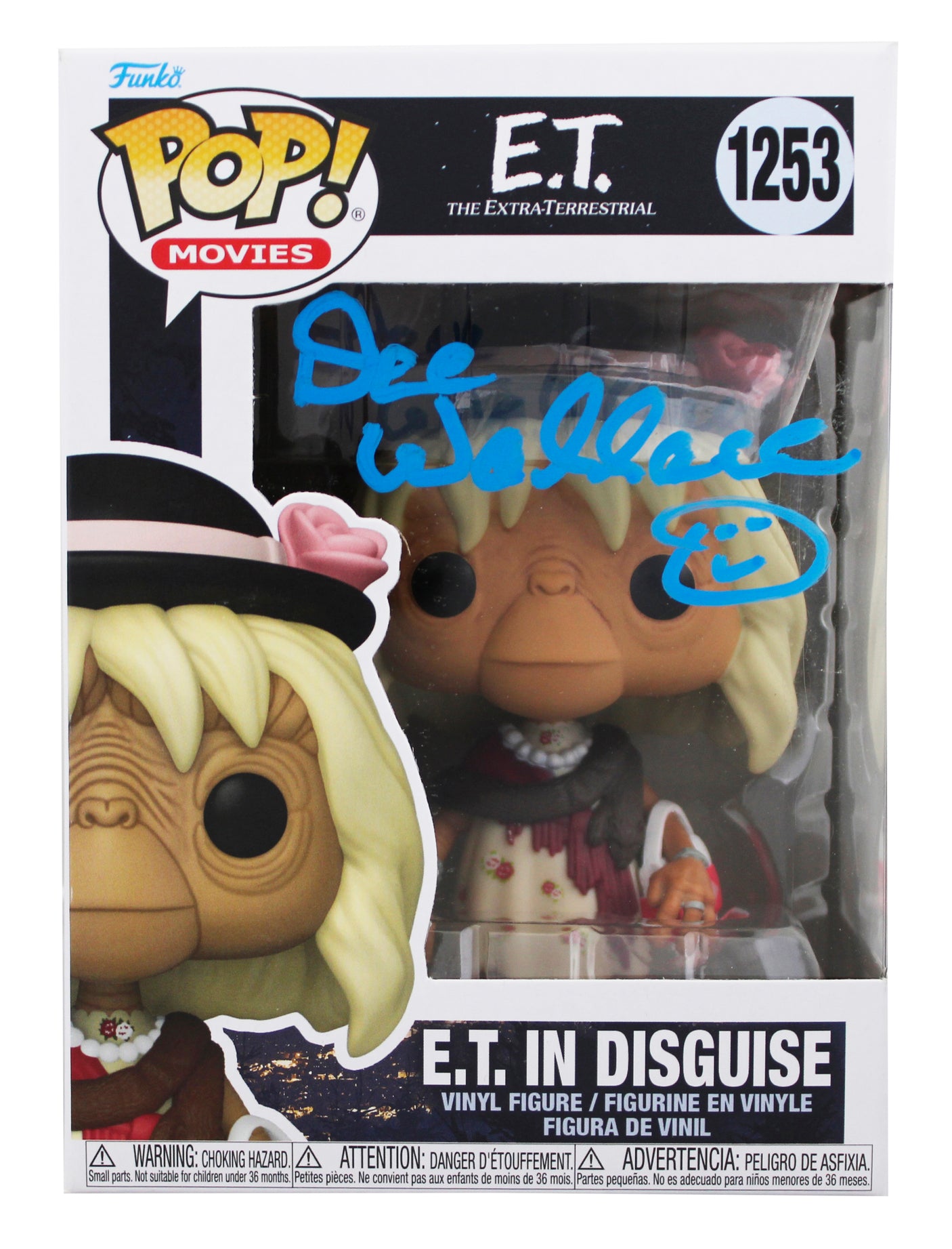 Dee Wallace Signed E.T. In Disguise #1253 Funko Pop Vinyl Figure JSA #AF14609