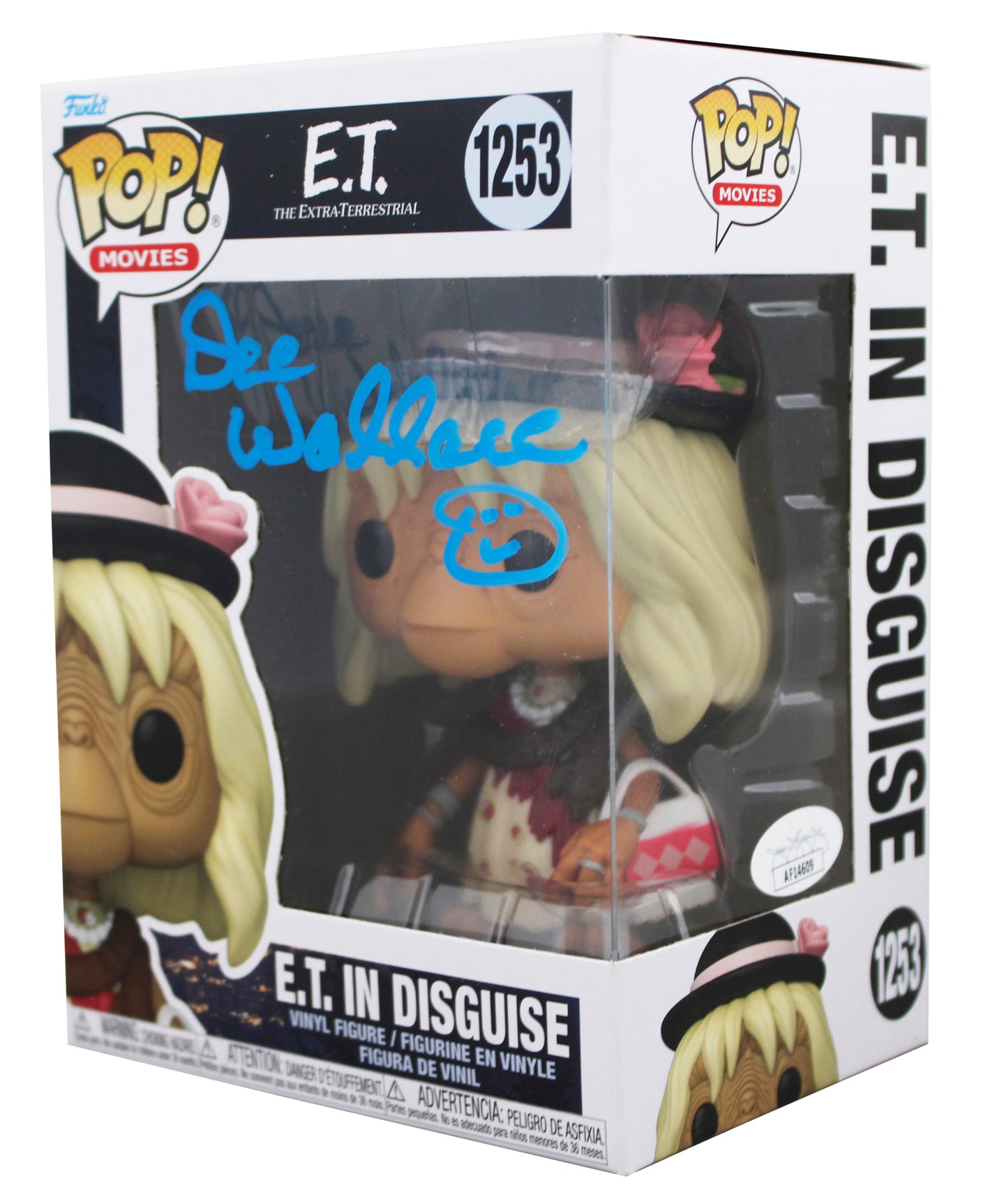 Dee Wallace Signed E.T. In Disguise #1253 Funko Pop Vinyl Figure JSA #AF14609