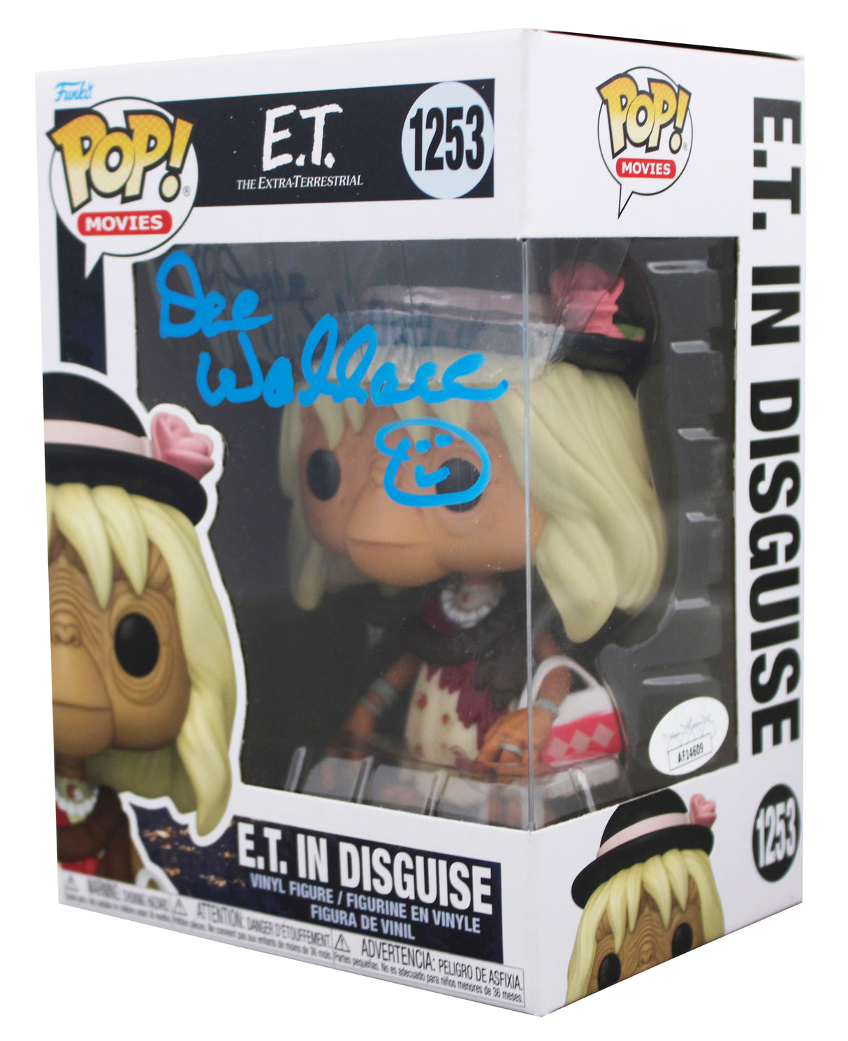 Dee Wallace Signed E.T. In Disguise #1253 Funko Pop Vinyl Figure JSA #AF14609