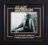 Alan Jackson Authentic Signed 8x10 Framed Photo Autographed BAS #BA73224