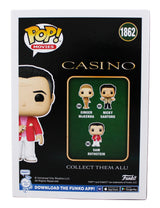 Robert De Niro Casino Signed Sam Rothstein #1862 Funko Pop Figure BAS #BS77075