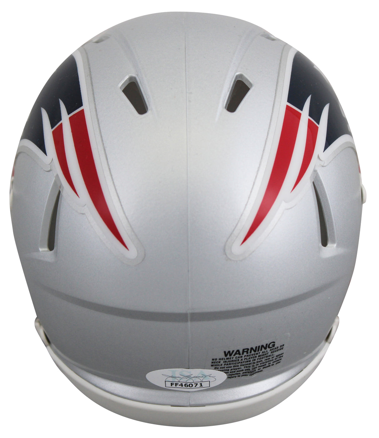 Patriots Matt LaCosse Authentic Signed Speed Mini Helmet Autographed w/ Case JSA