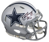 Cowboys Drew Pearson "HOF 21" Authentic Signed Speed Mini Helmet JSA