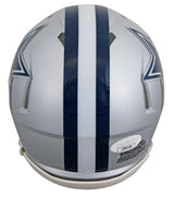 Cowboys Drew Pearson "HOF 21" Authentic Signed Speed Mini Helmet w/ Case JSA