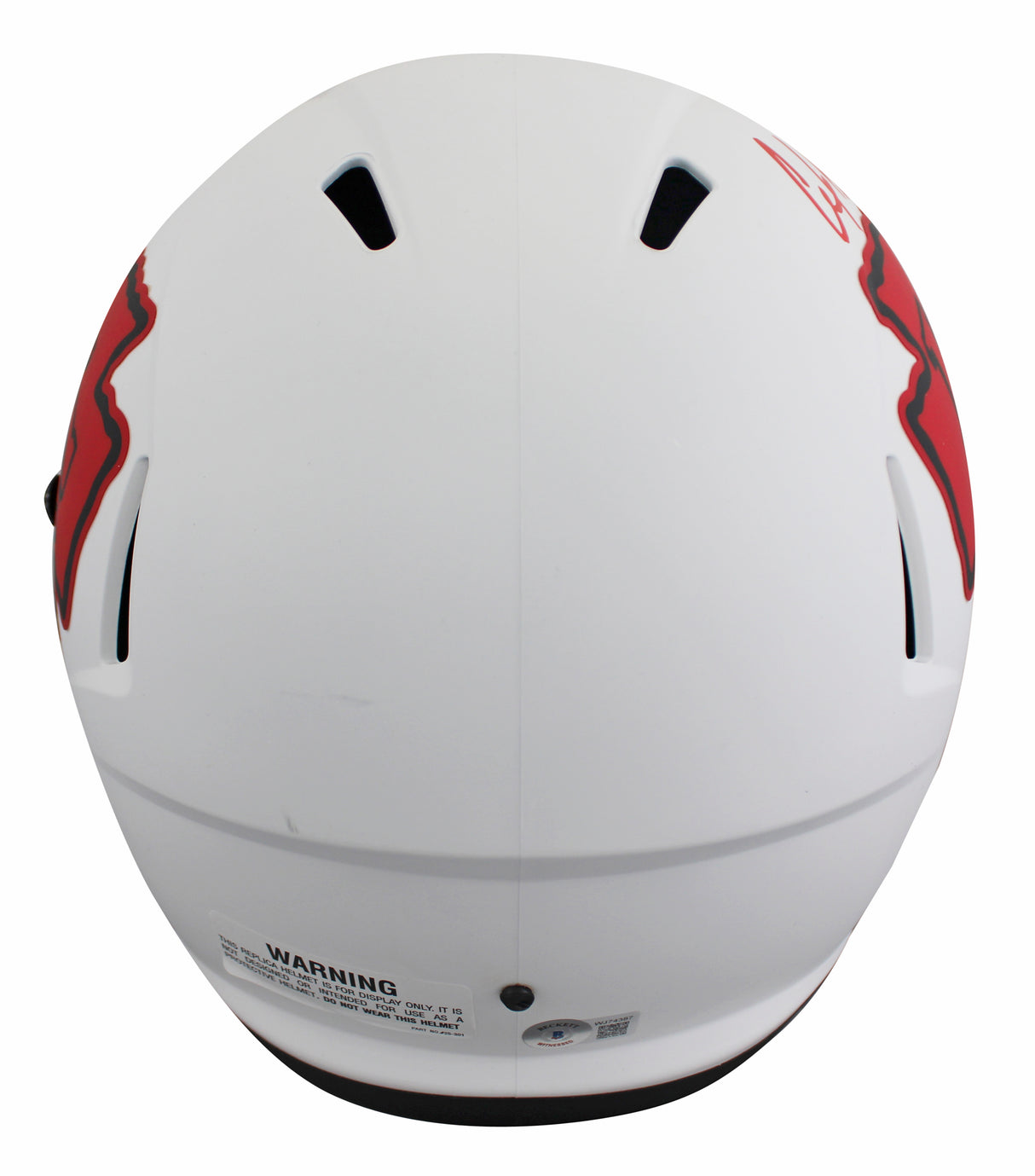 Chiefs Clyde Edwards-Helaire Signed Lunar Full Size Speed Rep Helmet BAS Witness