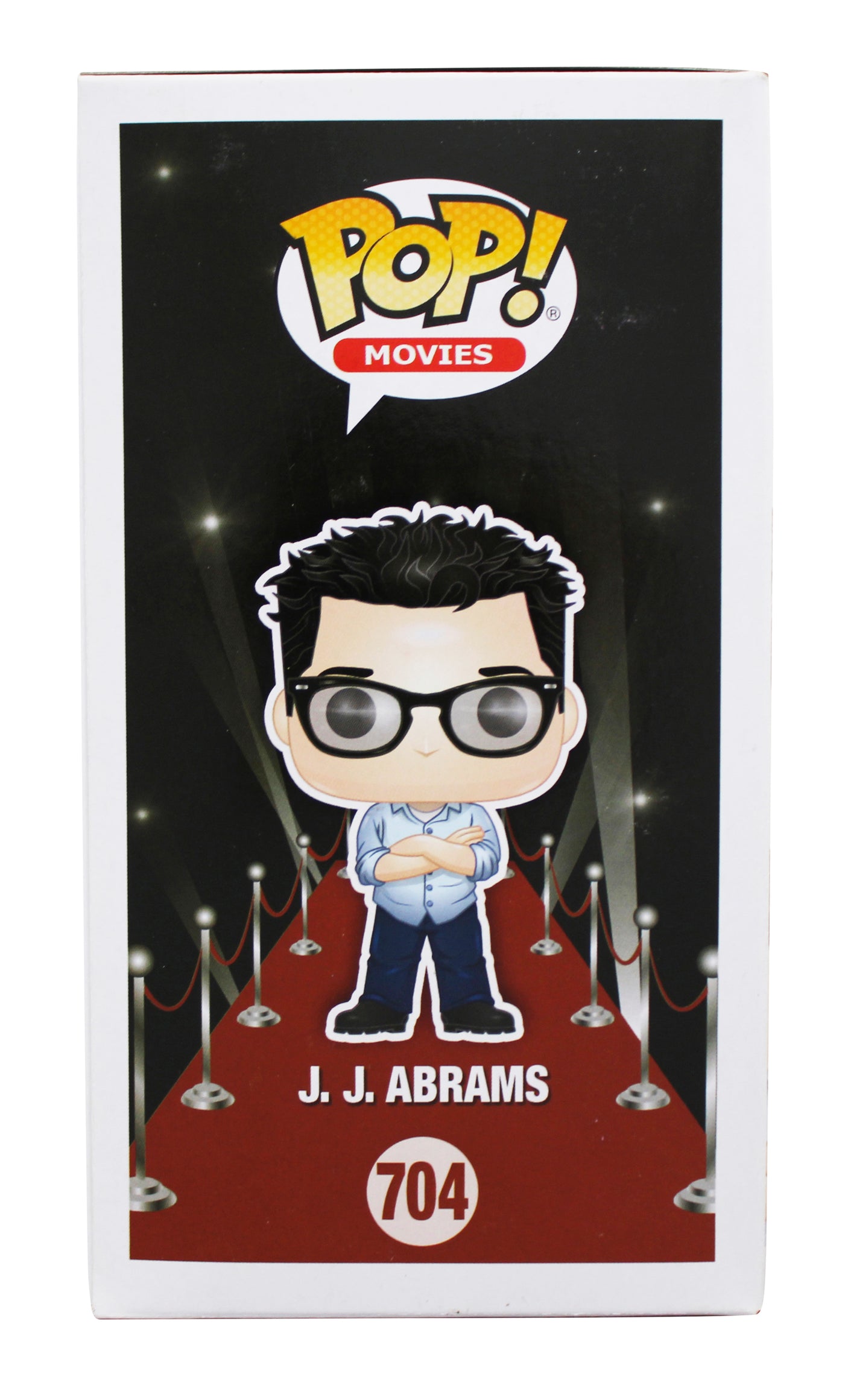 J.J. Abrams Star Wars Authentic Signed #704 Funko Pop Vinyl Figure JSA #AV00185
