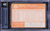 Orioles Brooks Robinson Authentic Signed 1964 Topps #230 Card BAS Slabbed