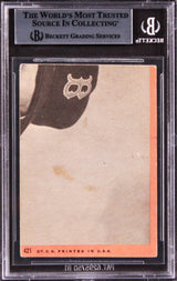 Orioles Brooks Robinson Authentic Signed 1968 Topps #421 Card BAS Slabbed