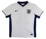 England Cole Palmer Authentic Signed White Nike Jersey Autographed BAS