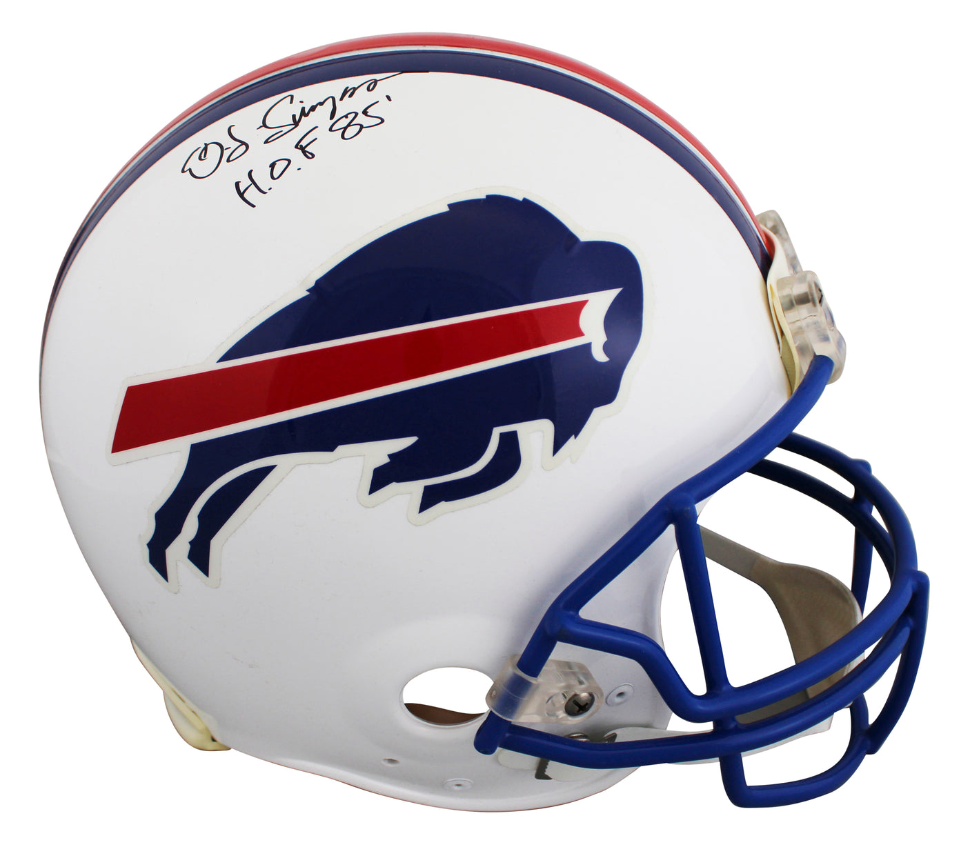 Bills O.J. Simpson "HOF 85" Signed Full Size Proline Helmet BAS #C76015