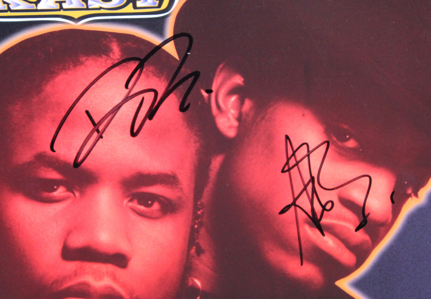 OutKast Andre 3000 & Big Boi Authentic Signed Album Cover W/ Vinyl BAS #BD05276