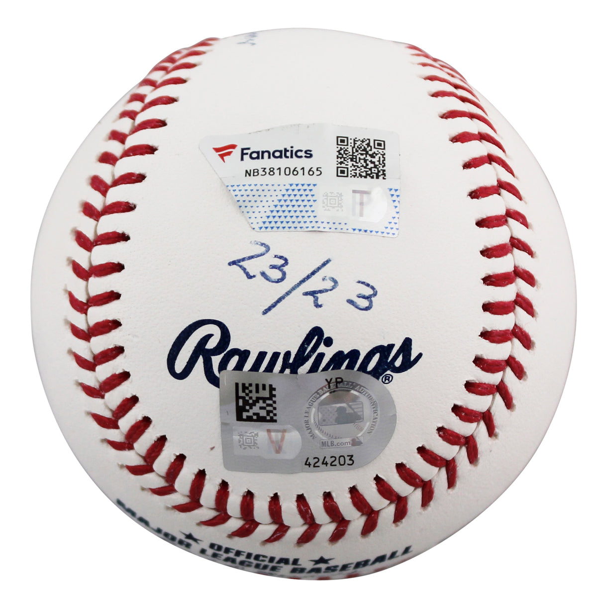 Yankees Aaron Judge "23 Clemente Award Winner" Signed Oml Baseball LE #23/23 Fan