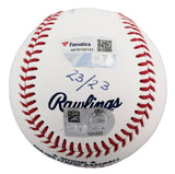 Yankees Aaron Judge "23 Clemente Award Winner" Signed Oml Baseball LE #23/23 Fan