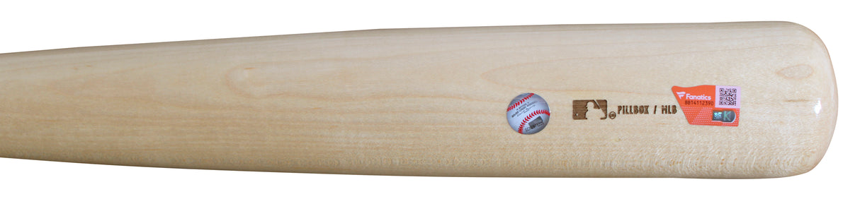 2025 Dodgers (8) Sasaki, Yamamoto, Freeman, Betts +4 Signed WS Bat LE FAN & MLB