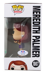 Kate Flannery "Meredith" Signed #1007 Funko Pop Vinyl Figure PSA Itp #9A50438