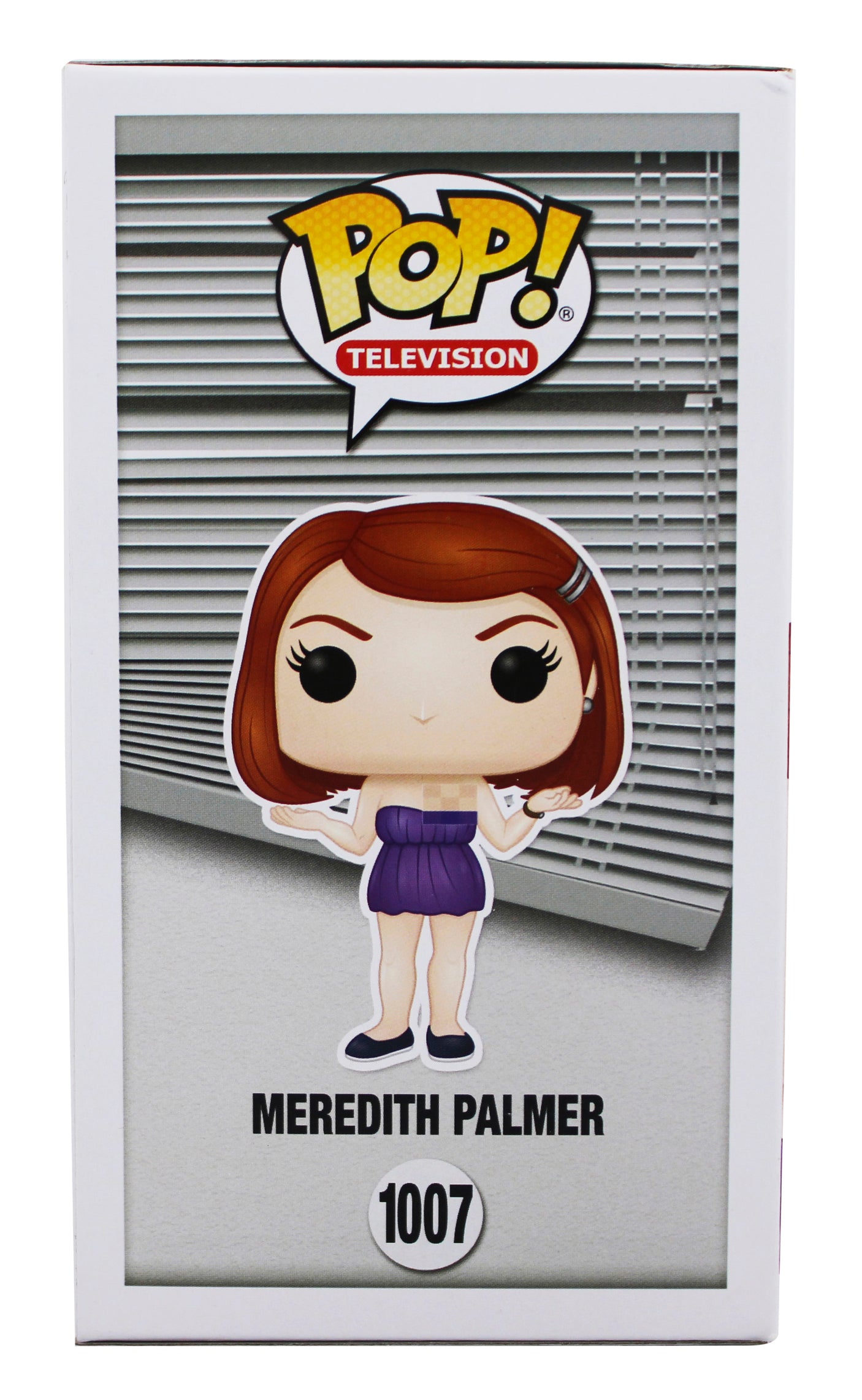 Kate Flannery "Meredith" Signed #1007 Funko Pop Vinyl Figure PSA Itp #9A50438
