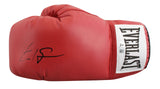 Errol Spence Jr. Authentic Signed Red Left Hand Everlast Boxing Glove BAS Wit